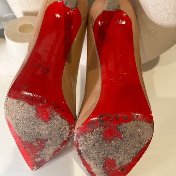 Christian Louboutin 39.5 nude heels - Picture 7 of 7